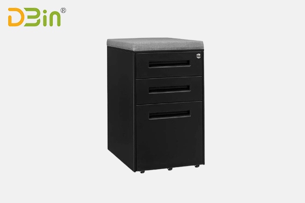 wholesale price 3 drawer mobile pedestal with cushion supplier